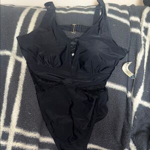 NWT one piece baiting suit